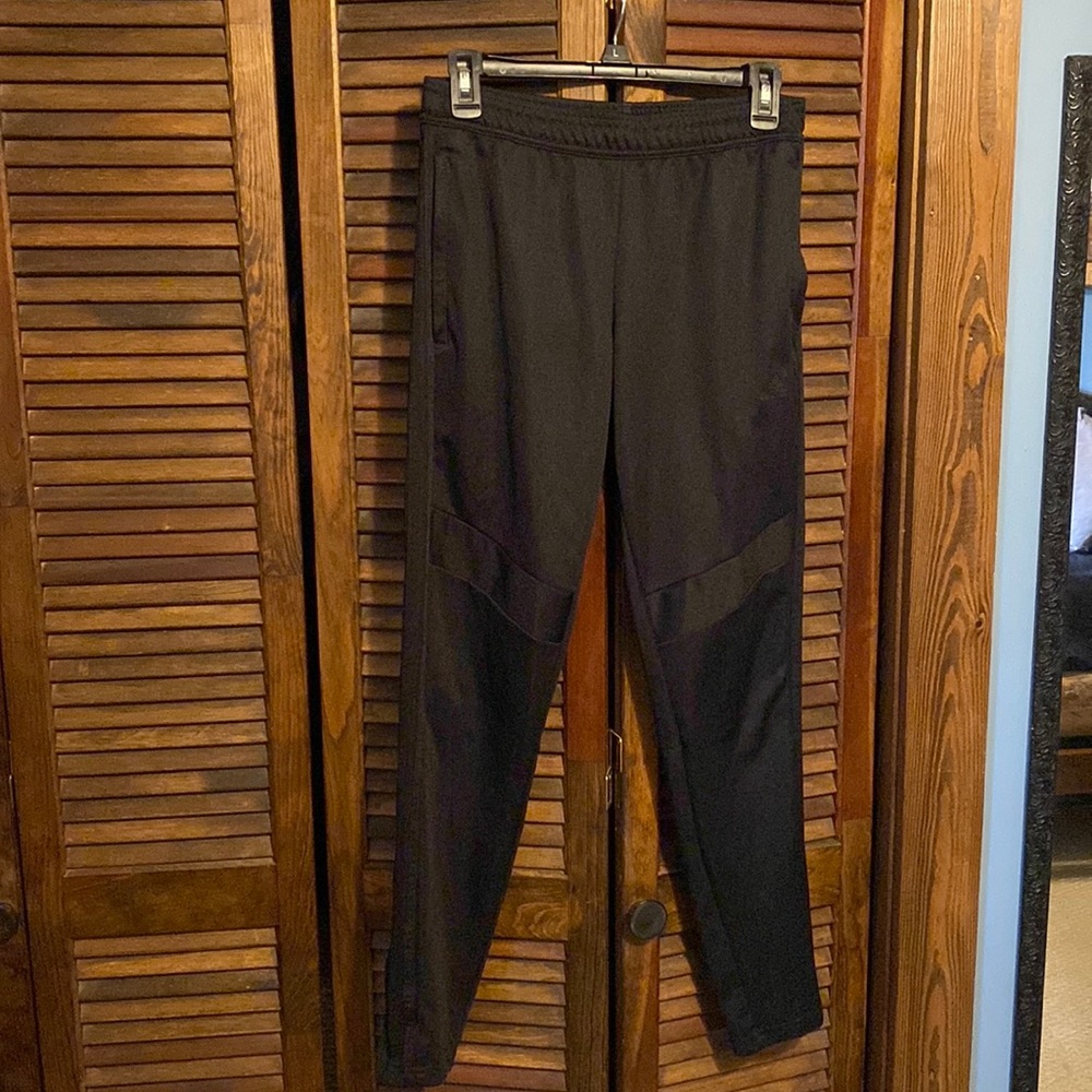 Black Adidas sweat pants